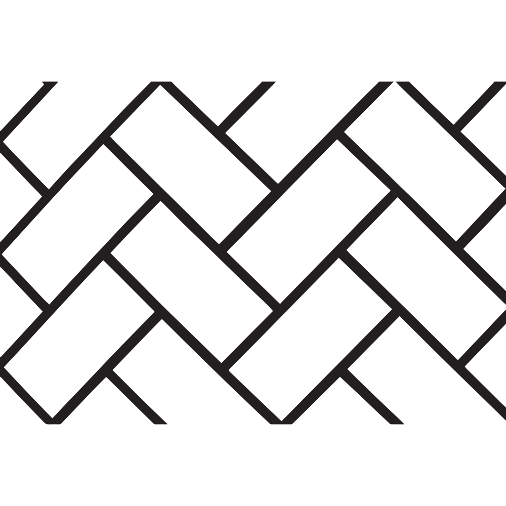 Herringbone Brick Stencil